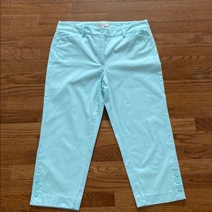 Talbots cotton capri